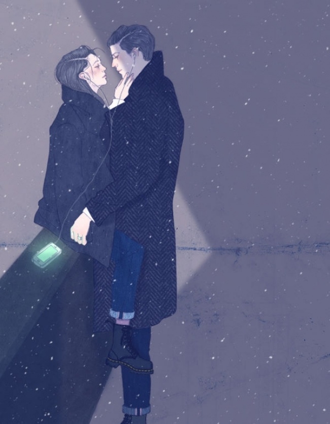Aşkı Anlatan Koreli Sanatçı’dan Duygusal İllüstrasyonlar galerisi resim 15