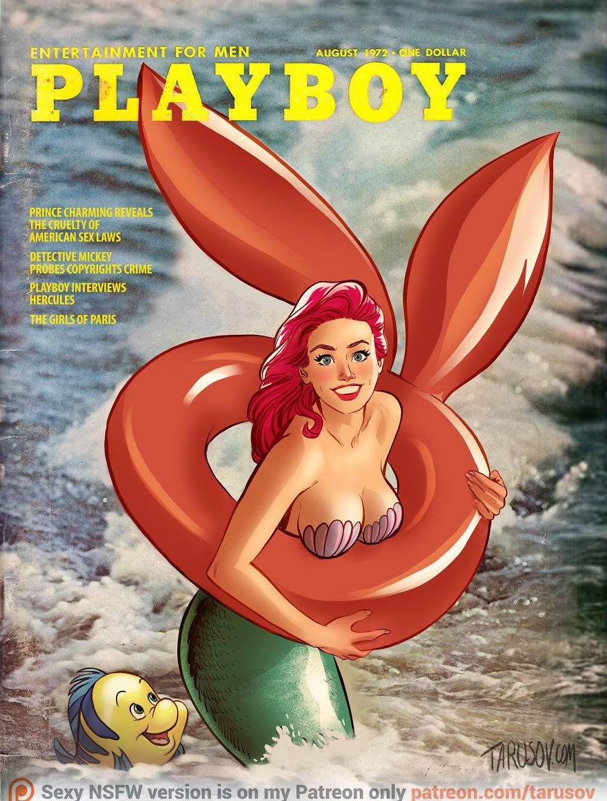 Disney Prensesleri Playboy Dergisi Kapağında galerisi resim 4