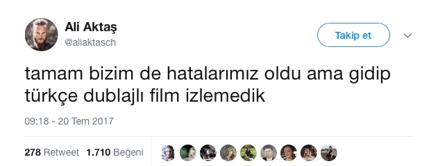 Türkçe Dublaja Nefret Kusan Tweet'ler 2