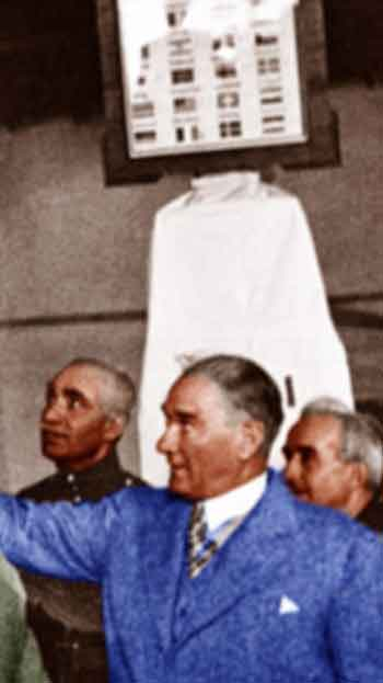 Renklendirilmiş Atatürk Fotoğrafları Çok Özel Resimler galerisi resim 28