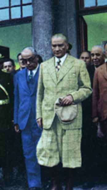 Renklendirilmiş Atatürk Fotoğrafları Çok Özel Resimler galerisi resim 43