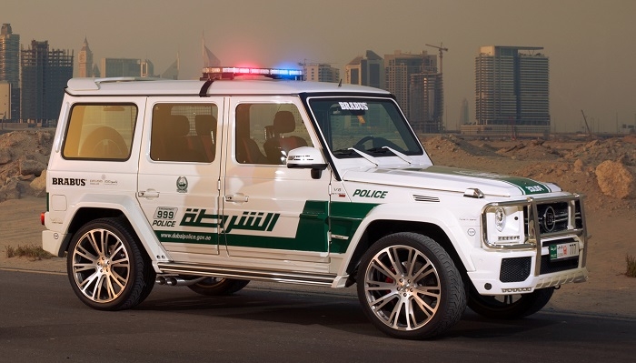 Dubai'nin Polis Arabaları 4