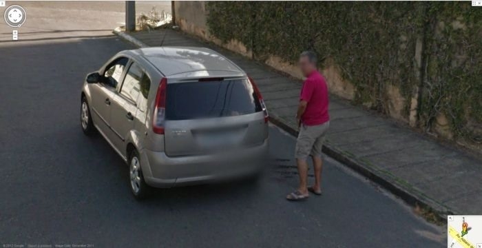 Google Street View Kameralarına Takılan Biribirinden İlginç Görüntüler 10