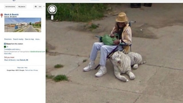Google Street View Kameralarına Takılan Biribirinden İlginç Görüntüler 16