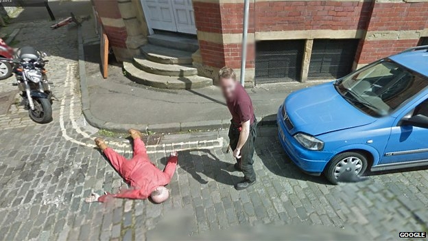 Google Street View Kameralarına Takılan Biribirinden İlginç Görüntüler 20