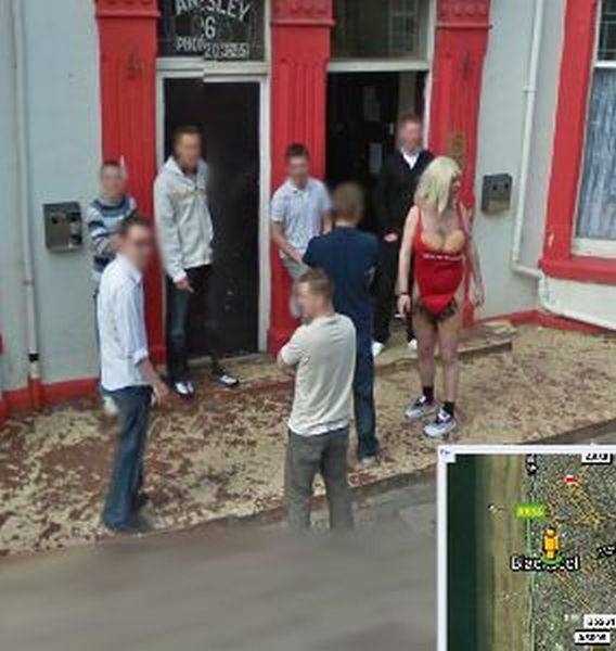 Google Street View Kameralarına Takılan Biribirinden İlginç Görüntüler 4
