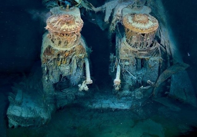 Okyanusun Altındaki Titanic'ten Çarpıcı Görüntüler 10