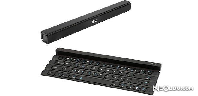 LG'den Katlanabilir Kablosuz Klavye