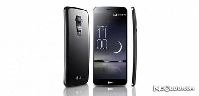 LG'den Kavisli Telefon
