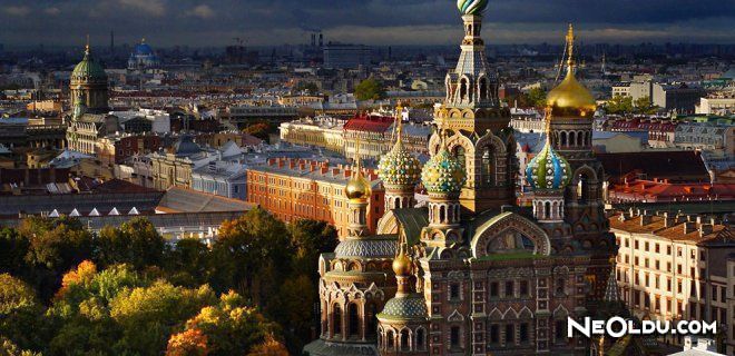 St. Petersburg'da Gezilip Görülmesi Gereken Yerler