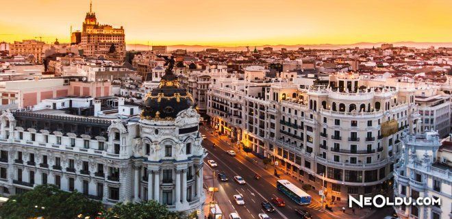Madrid'de Gezilip Görülmesi Gereken Yerler