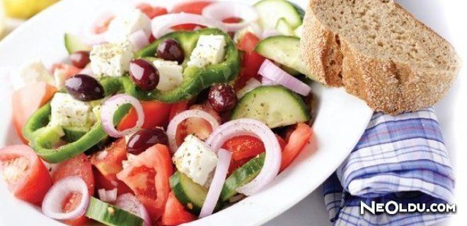 Yunan Salatası (Höriatiki) Tarifi