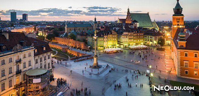 Varşova'da Gezilip Görülmesi Gereken Yerler