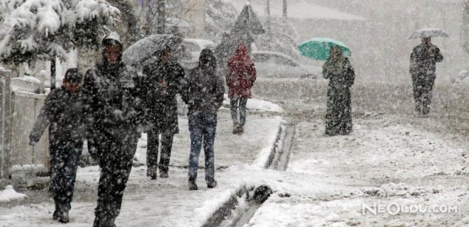 Meteorolojiden Kar Uyarısı Yapıldı