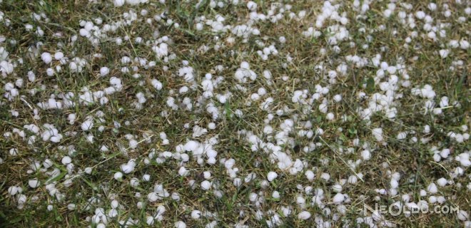 Elazığ'a Fındık Büyüklüğünde Dolu Yağdı