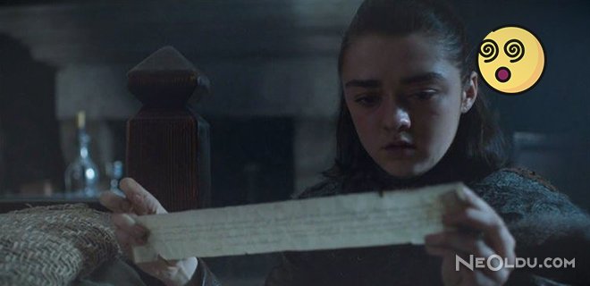 Arya'nın Bulduğu Mektupta Ne Yazıyor?
