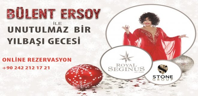 2018 Yılbaşı Programı Royal Seginus Hotel Antalya Bülent Ersoy Konseri