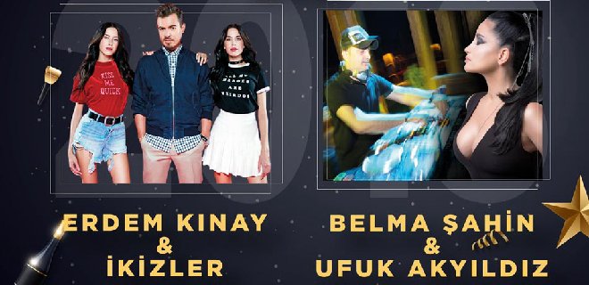 2018 Yılbaşı Programı İstanbul Wyndham Grand Kalamış Erdem Kınay Konseri