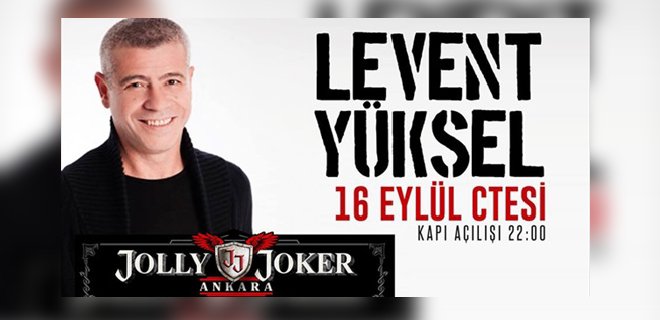 2018 Yılbaşı Programı Jolly Joker Ankara Levent Yüksel Konseri