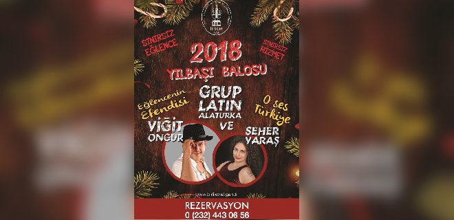 2018 Yılbaşı Programı İzmir Birlik Hotel Grup Latin Alaturka Konseri