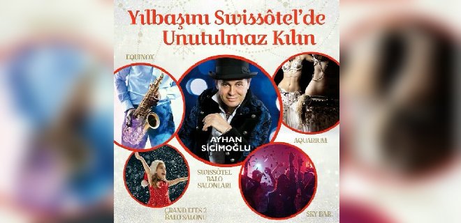 2018 Yılbaşı Programı İzmir Swissôtel Büyük Efes Ayhan Sicimoğlu Konseri