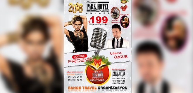 2018 Yılbaşı Programı Ankara Büyükhanlı Park Otel Popstar Firdevs Konseri
