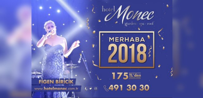 2018 Yılbaşı Programı Ankara Hotel Monec Figen Biricik Konseri
