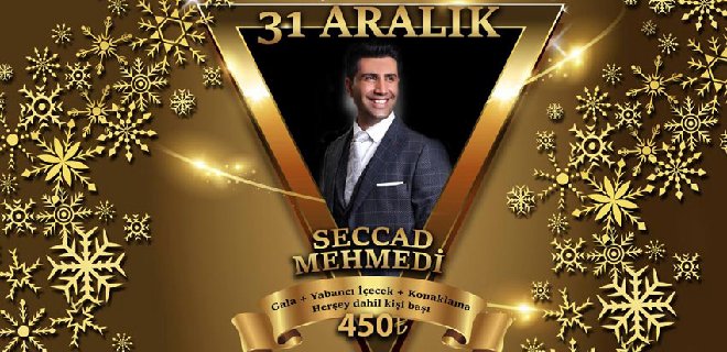 2018 Yılbaşı Programı Kıbrıs Salamis Bay Conti Hotel Seccad Mehmedi Konseri