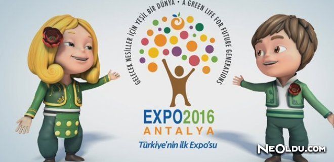 Çiçek Ve Çocuk Temalı EXPO Antalya