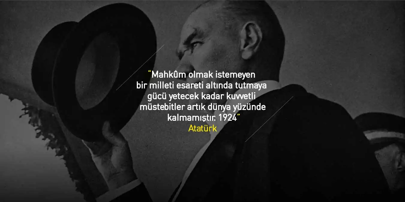 Atatürk'ün Ulusal Egemenlik ve Çocuk Bayramı Sözleri