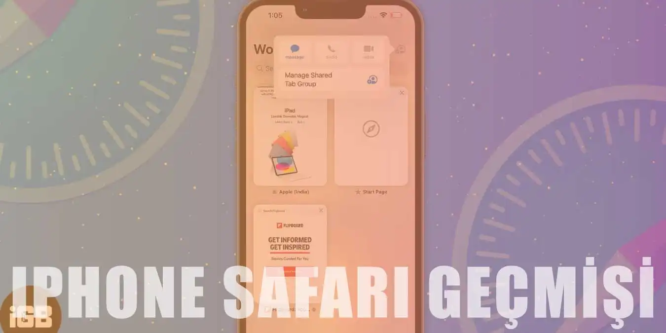 iPhone Safari Geçmişi Temizleme Nasıl Yapılır?
