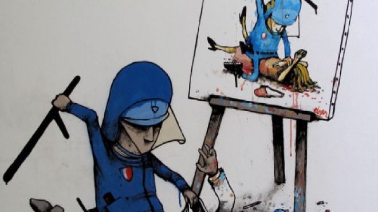 Fransız Sokak Sanatçısı Dran'dan Günümüze Bakış