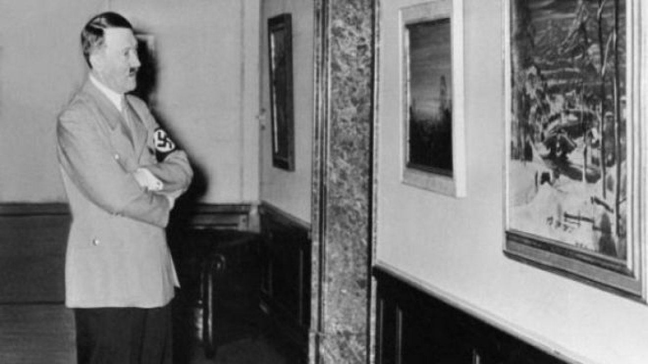 Yahudi Katliamıyla Tanınan Adolf Hitler'in Sanatsal Çalışmaları