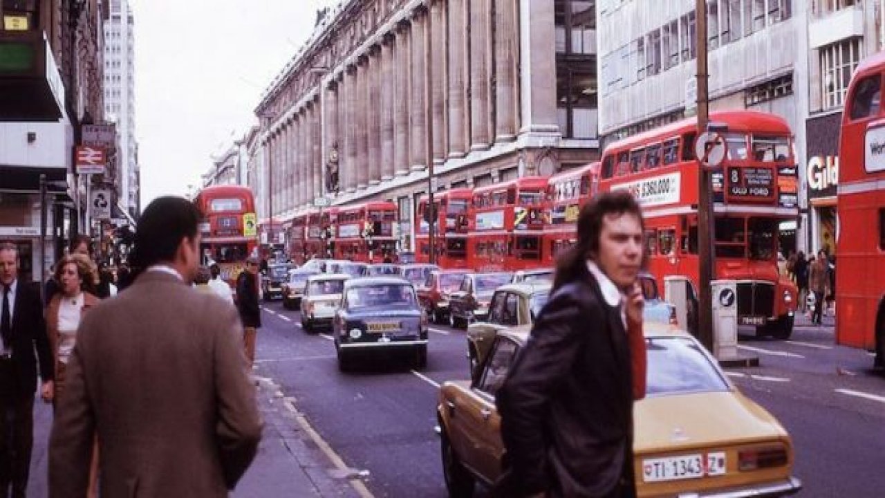 1970'lerde Londra Sokakları