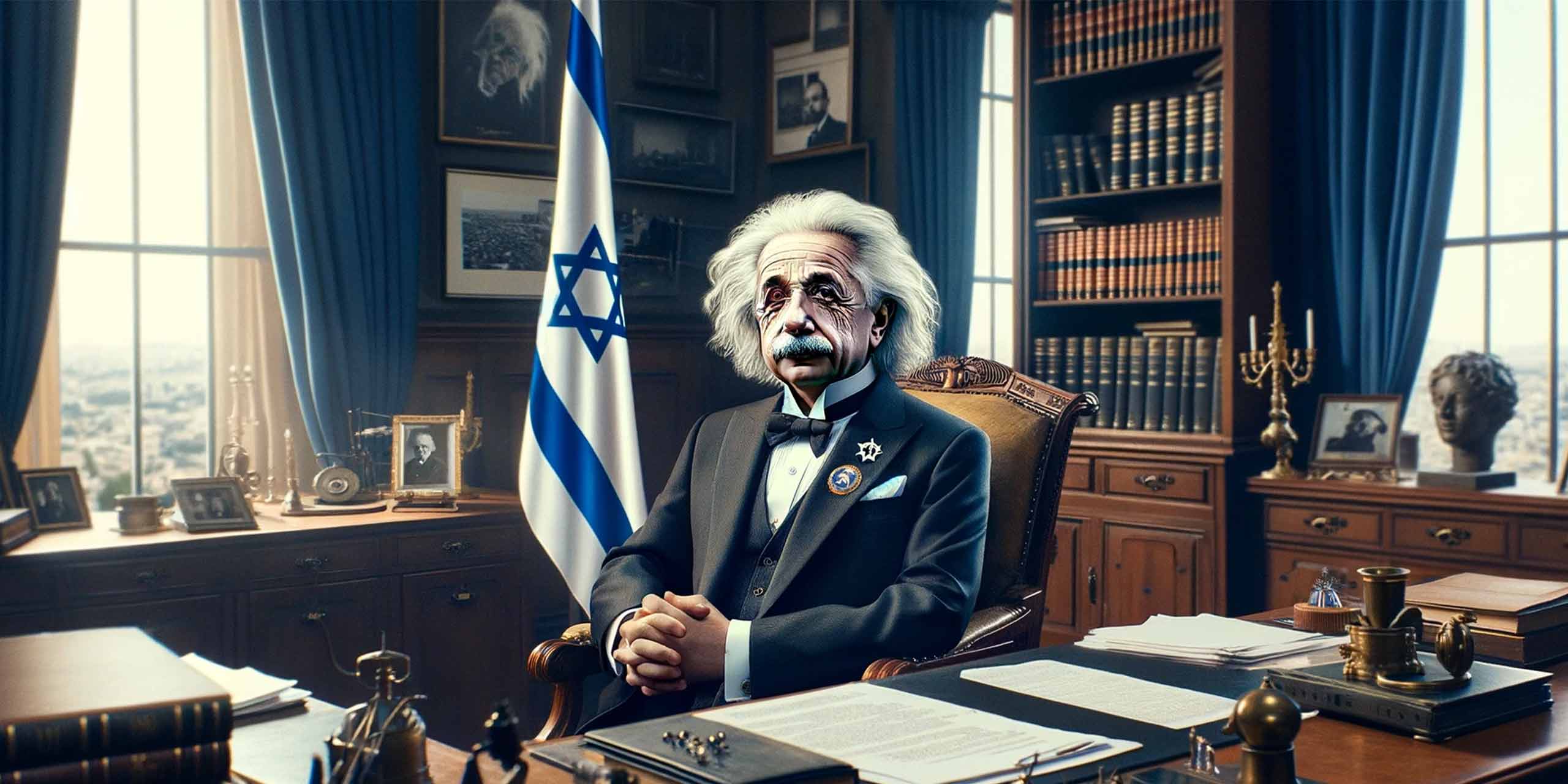 Albert Einstein'a: "İsrail'in Cumhurbaşkanı Ol!" Teklifi Yapılması