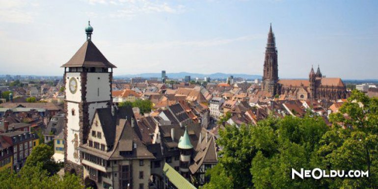 Freiburg'da Gezilip Görülmesi Gereken Yerler