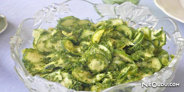Kabak Salatası Tarifi