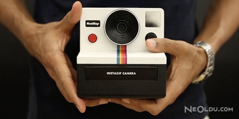 Gif Yazdırabilen Polaroid Fotoğraf Makinesi Dikkat Çekiyor!