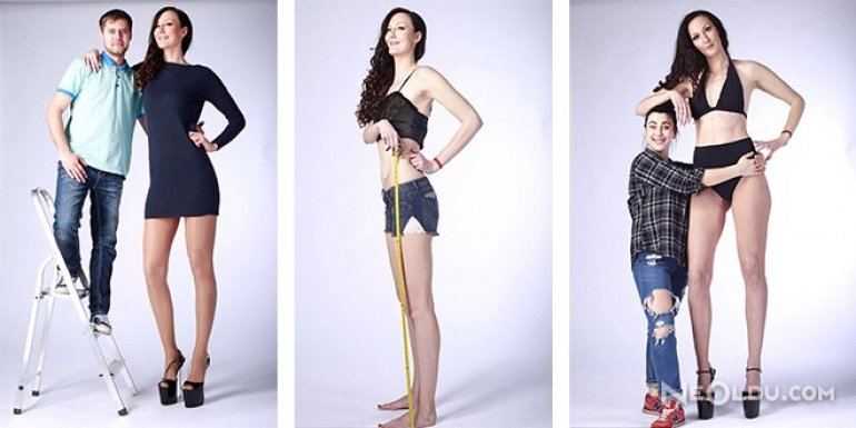 Dünyanın En Uzun Bacaklı Modeli: Ekaterina Lisina!