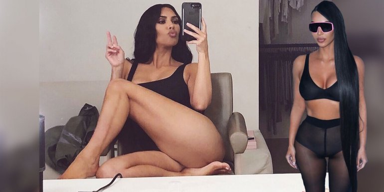 Kim Kardashian’ın Mayolu Pozu Instagramı Salladı