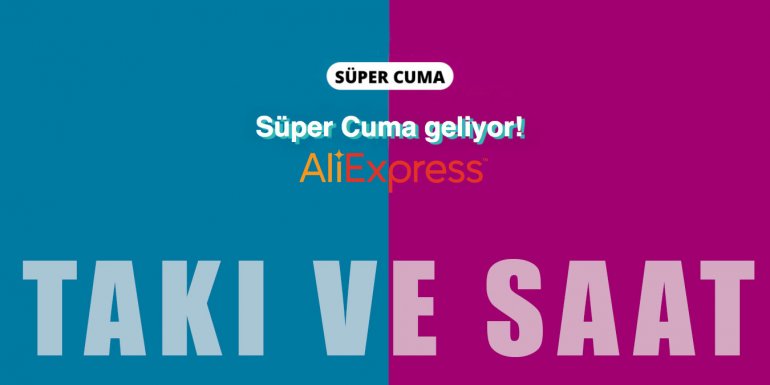 Aliexpress Süper Cuma Takı ve Saat Modelleri | Black Friday 2020