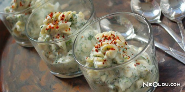Ilık Makarna Salatası Tarifi