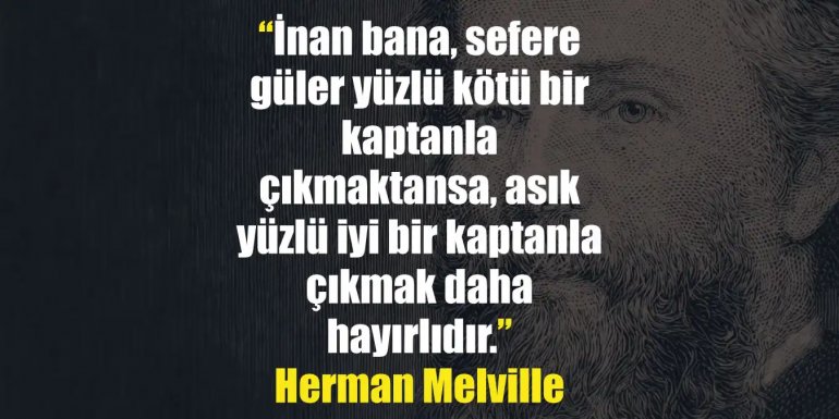 Herman Melville Sözleri | En Anlamlı Herman Melville Sözleri