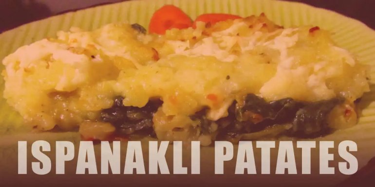 Fırında Ispanaklı Patates Tarifi, Adım Adım Hazırlanışı