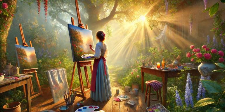 Rüyada Ressam Görmek | Ressam Olmak | Ressam Kadın görmek Nedir?