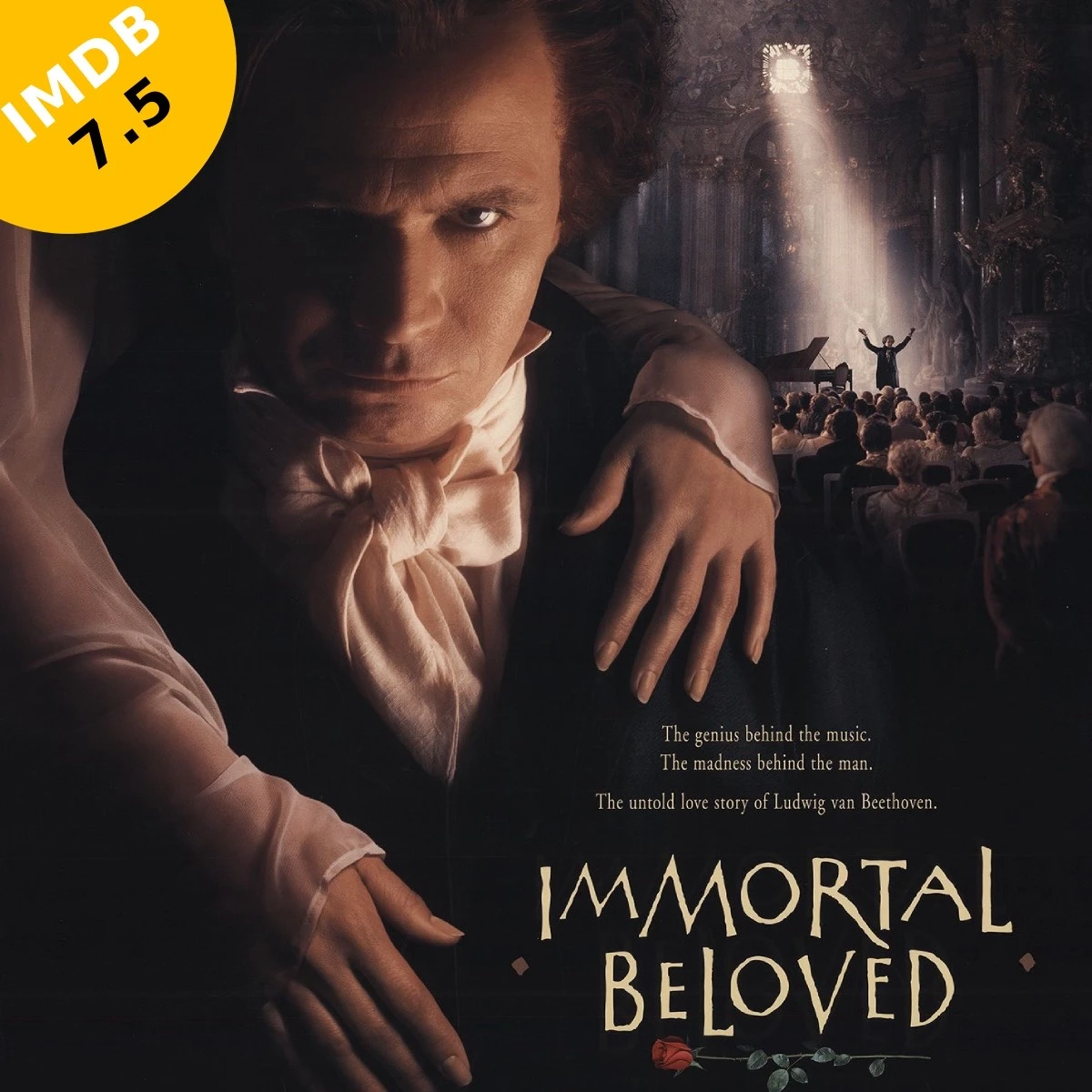Klasik Müzik Temalı 10 En İyi Film Immortal Beloved - Ölümsüz Sevgi (1994) | IMDb 7.5