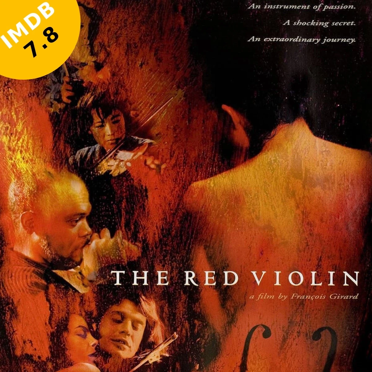 Klasik Müzik Temalı 10 En İyi Film Le Violon Rouge - Kırmızı Keman (1998) | IMDb 7.8