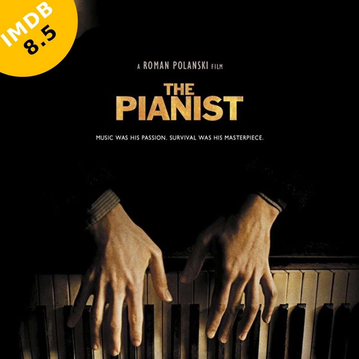 Klasik Müzik Temalı 10 En İyi Film The Pianist - Piyanist (2002) | IMDB 8.5