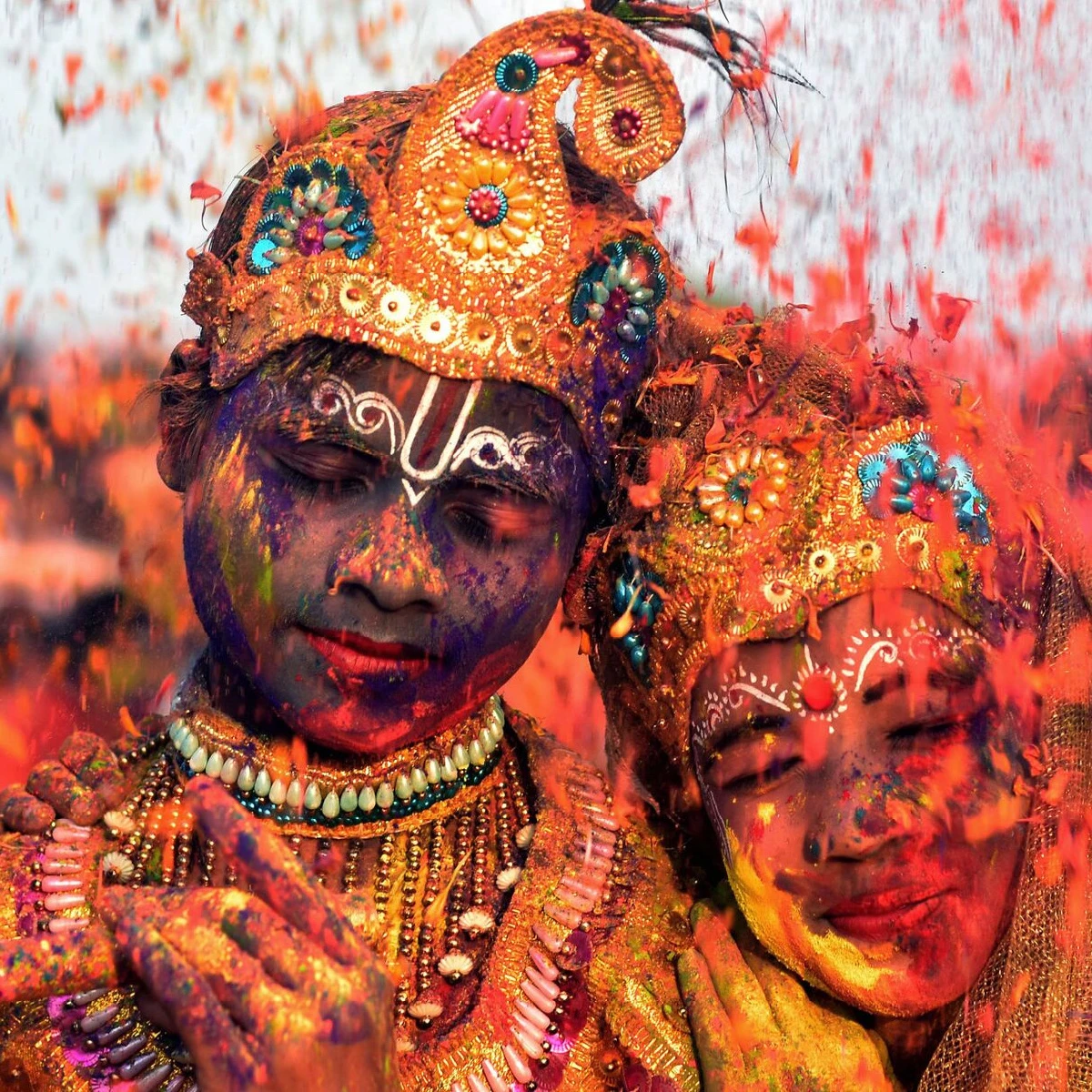 Dünyanın En İyi Bahar Festivalleri Holi Festivali - Hindistan